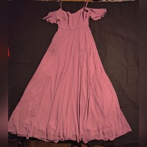 Elegant Purple Women's Dress